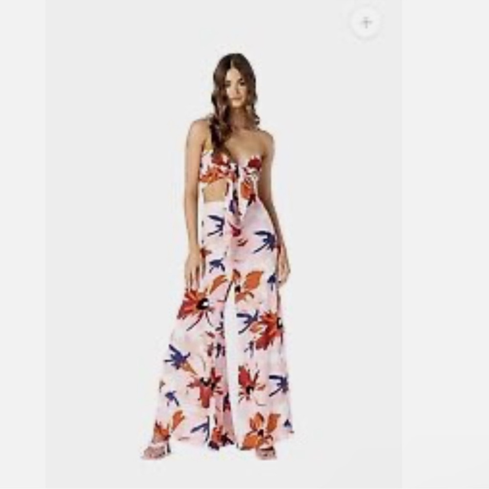 Le Salty label Wylder Wide Leg Floral Pant size small